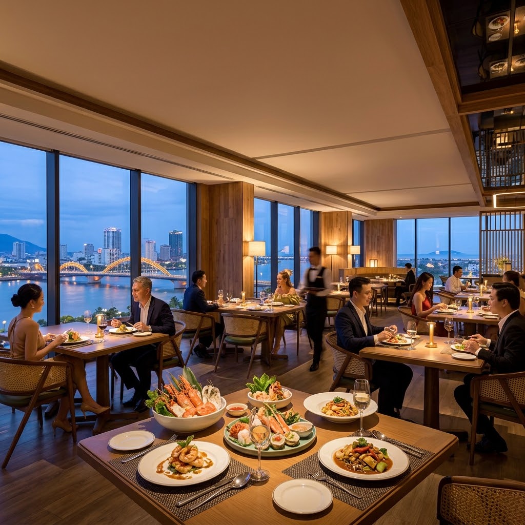 Chef Nguyen Thanh Hai, founder of Brilliant Restaurant, in the kitchen